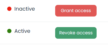 grant user access